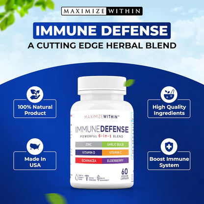 Maximize Within Powerful 6-en-1 Apoyo – Vitamina D: contribuye al funcionamiento normal del sistema inmunitario y – Image 3