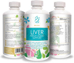 Actif Liver Mega Liquid Support - Suplemento Hepático Completo, 32 oz