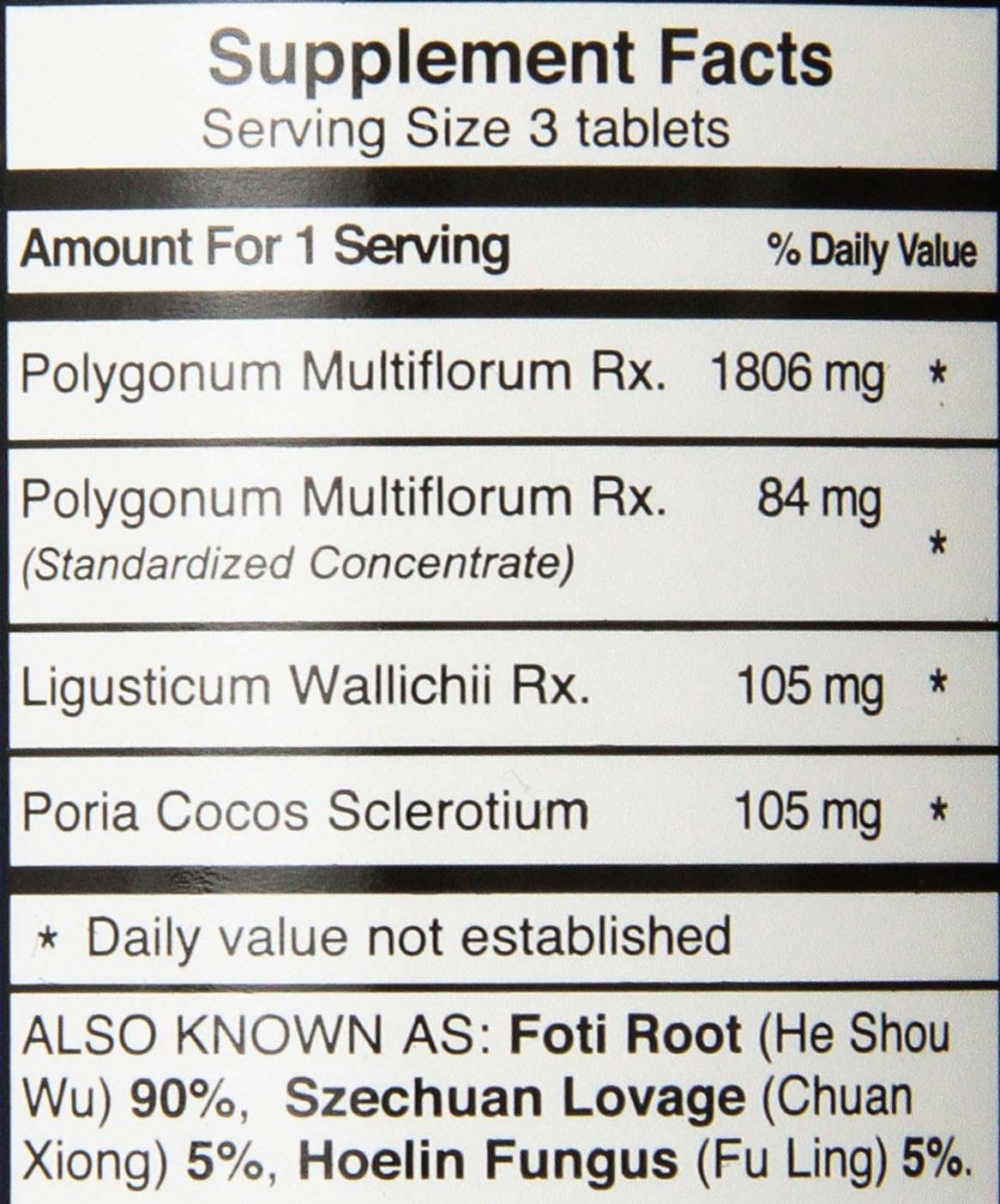 Dr. Shen's Shou Wu Pill (200 Tablets - Suministro para un Mes)