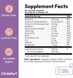 Climafort – Suplemento para la Menopausia, 60 Cápsulas (2 Meses)