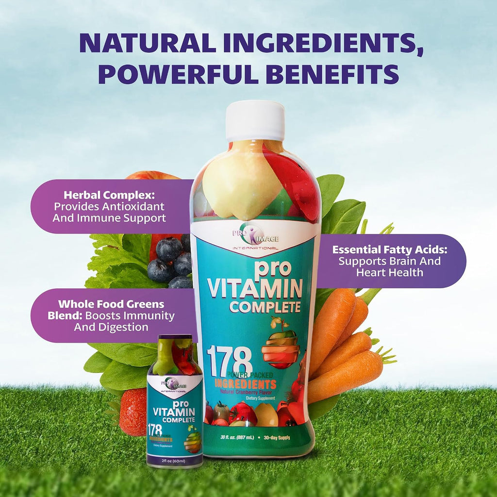 Pro Vitamin Complete Multivitamínico Líquido - Pack de 6 Botellas de 887 ml