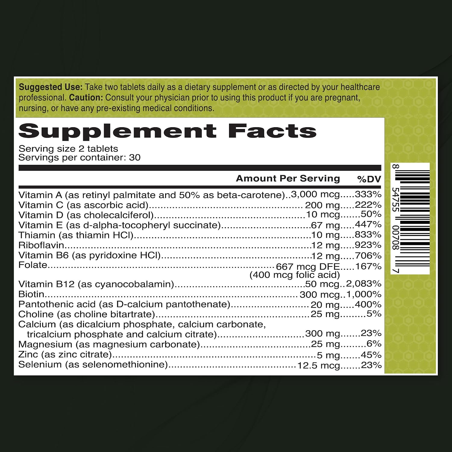 Rawleigh All-in-One Daily Nutrition Complex – Multivitamínico con Antioxidantes, Enzimas y CoQ10