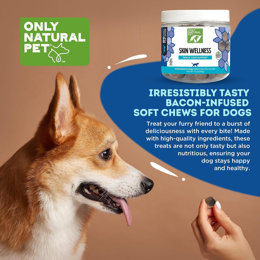 Only Natural Pet Skin Wellness Soft Chew 60 unidades