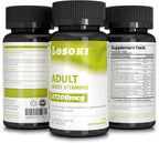 Losoki Multivitamínico Diario Completo - 60 Comprimidos para Hombres y Mujeres