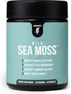 InnoSupps Wild Sea Moss Cápsulas - Complemento de Musgo Marino para Vitalidad y Salud Digestiva (30 Porciones)