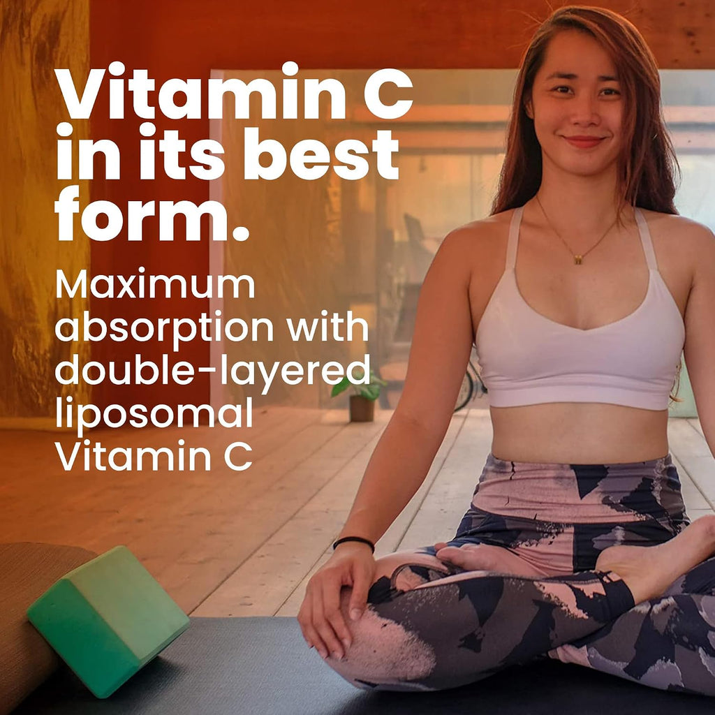 Herbtonics Vitamina C Liposomal 1500 mg – 120 Cápsulas Veganas