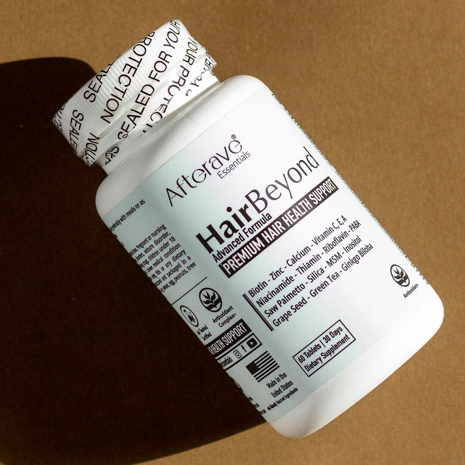 HairBeyond Advanced Formula para el Cabello - Complejo con Biotina, Vitaminas y Saw Palmetto