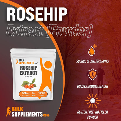 Extracto de Rosa Mosqueta en Polvo - 500 mg por Ración, 5 kg (11 lbs) – Image 3