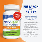 Prevagen Regular Strength Masticable Sabor Naranja - 60 Comprimidos (2 Meses de Suministro)