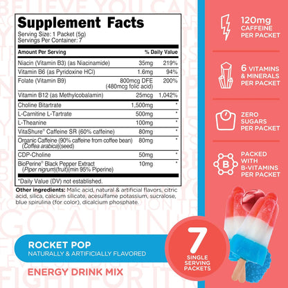 TransformHQ Boost Shot Sobres de Bebida en – Vitamina B6 (piridoxina): Ayuda a la reducción del cansancio y la – Image 2