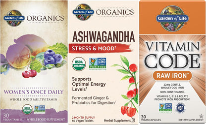 Garden of Life Organics Multivitamínico para – Folato (como folato natural): Esencial para la división celular y – Image 10