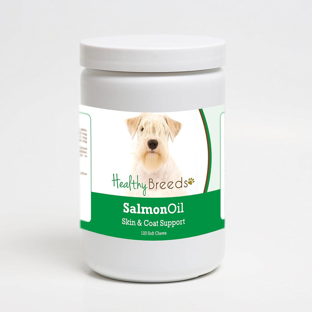 Healthy Breeds Sealyham Terrier Aceite de Salmón Golosinas Blandas 120 Unidades