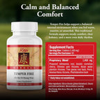 Kan Herb Company Temper Fire – Traditional Herbal Formula, 120 Tablets