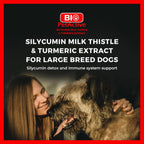 Bio PetActive Silycumin Cardo Mariano y Cúrcuma para Perros - 45 Comprimidos Masticables