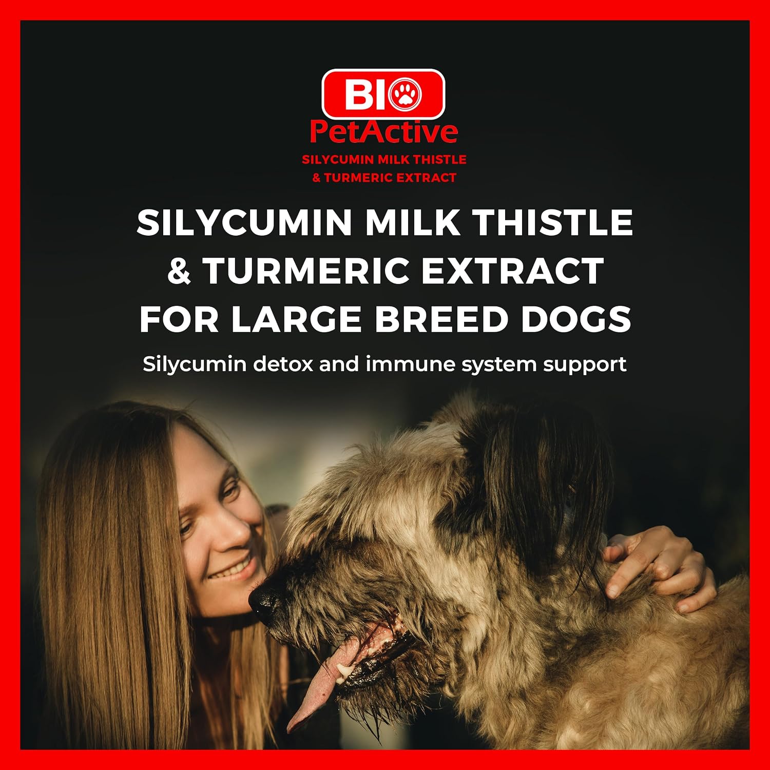 Bio PetActive Silycumin Cardo Mariano y Cúrcuma para Perros - 45 Comprimidos Masticables