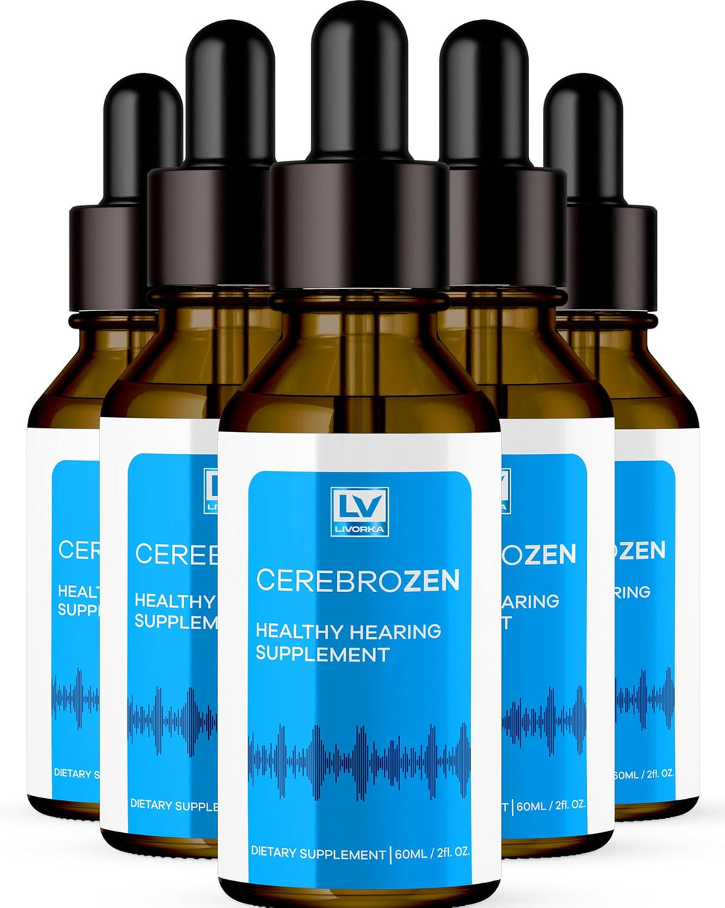 Cerebrozen Gotas - Pack de 5 Botellas (5 Meses)