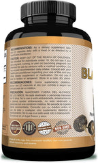 Maca Negra Orgánica 1.900 mg por Ración - Energía Natural Peruana - 120 Cápsulas