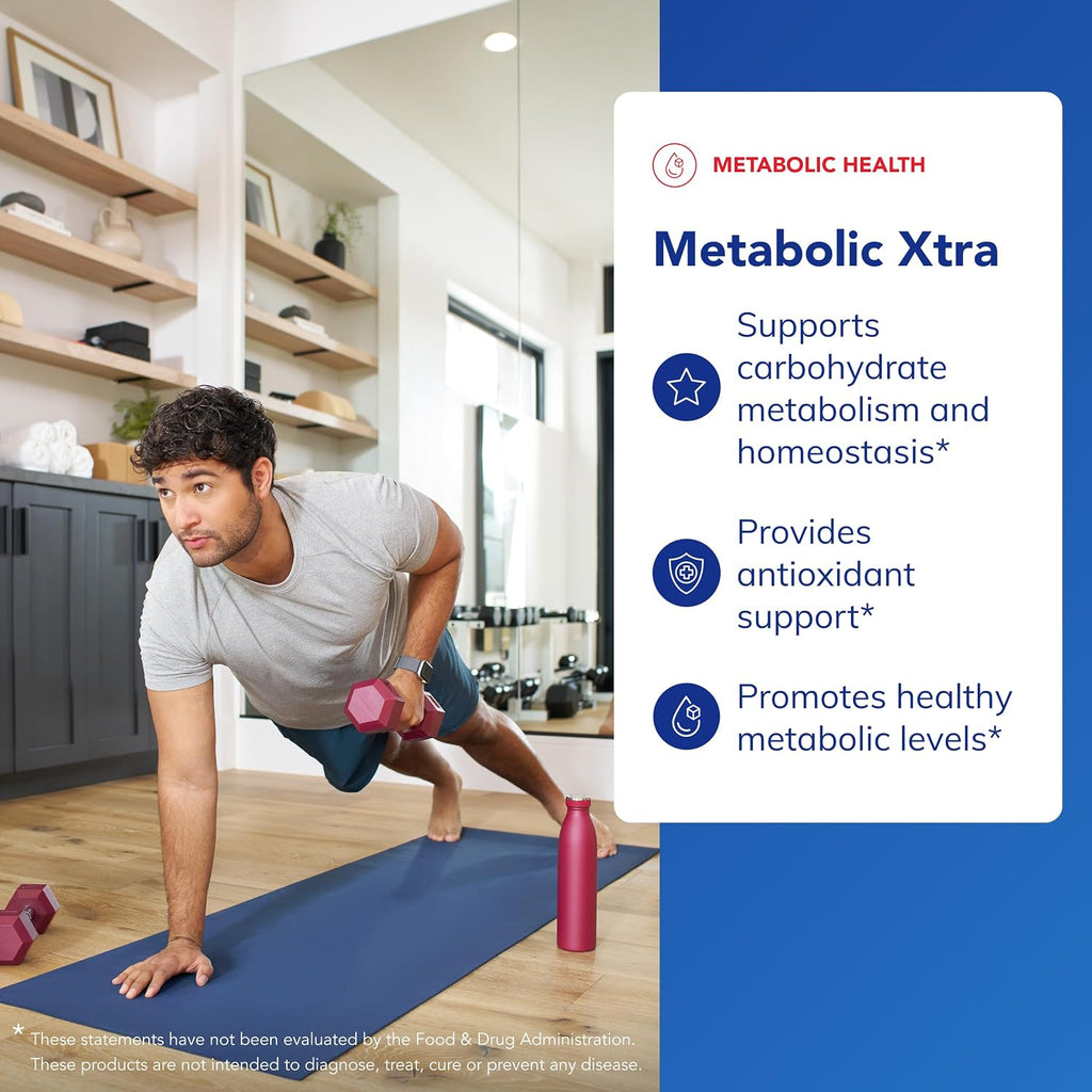Pure Encapsulations Metabolic Xtra | Suplemento para apoyar el metabolismo de los hidratos de carbono y la homeostasis* | 90 Cápsulas