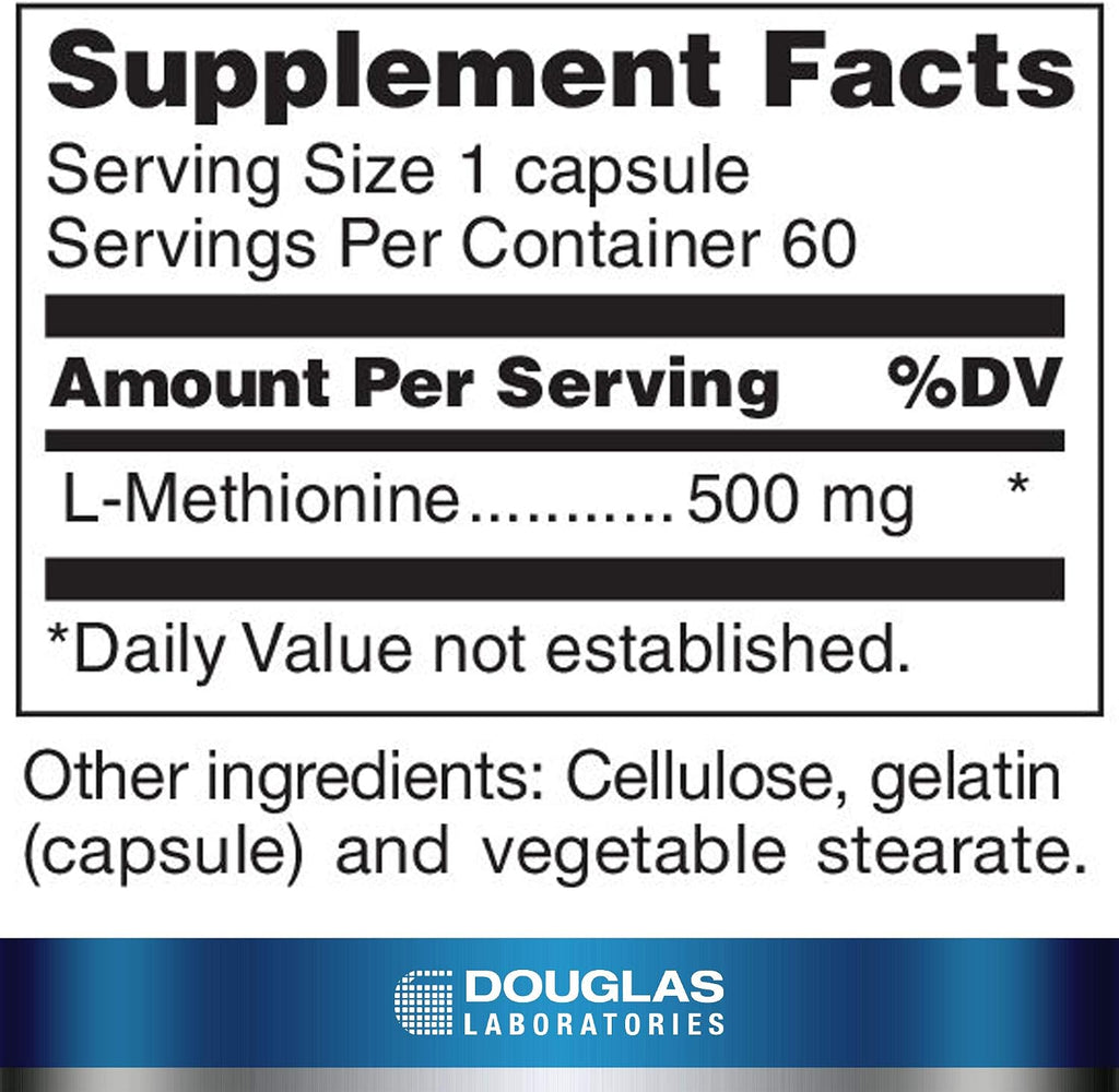 Douglas Laboratories L-Methionine - 60 Capsules