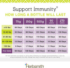 Herbsmith Immune Support - 75g Polvo
