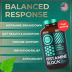 Histamine Block 10:1 Flavonoids de WILD FUEL - Quercetina, Ortiga y Artemisia - 60 Cápsulas