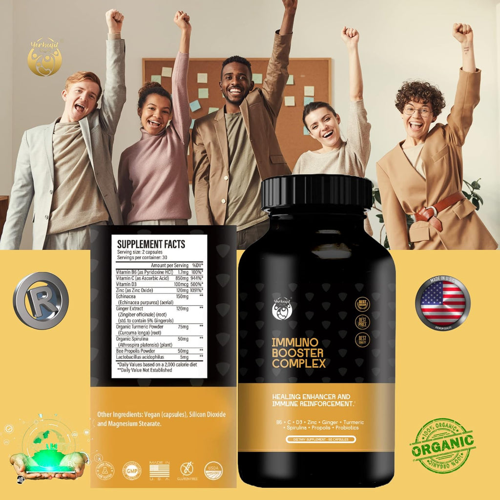 Yerbafit Defense Support 10-en-1 - 60 Cápsulas