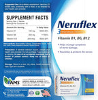 America Medic & Science NeruFlex – Apoyo Nervioso con Vitaminas B – 60 Comprimidos