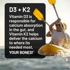 NatureWise Vitamina D3 4000 UI + K2 (MK-7) 100 mcg con Aceite de Coco Virgen Extra Orgánico - 90 Cápsulas Blandas