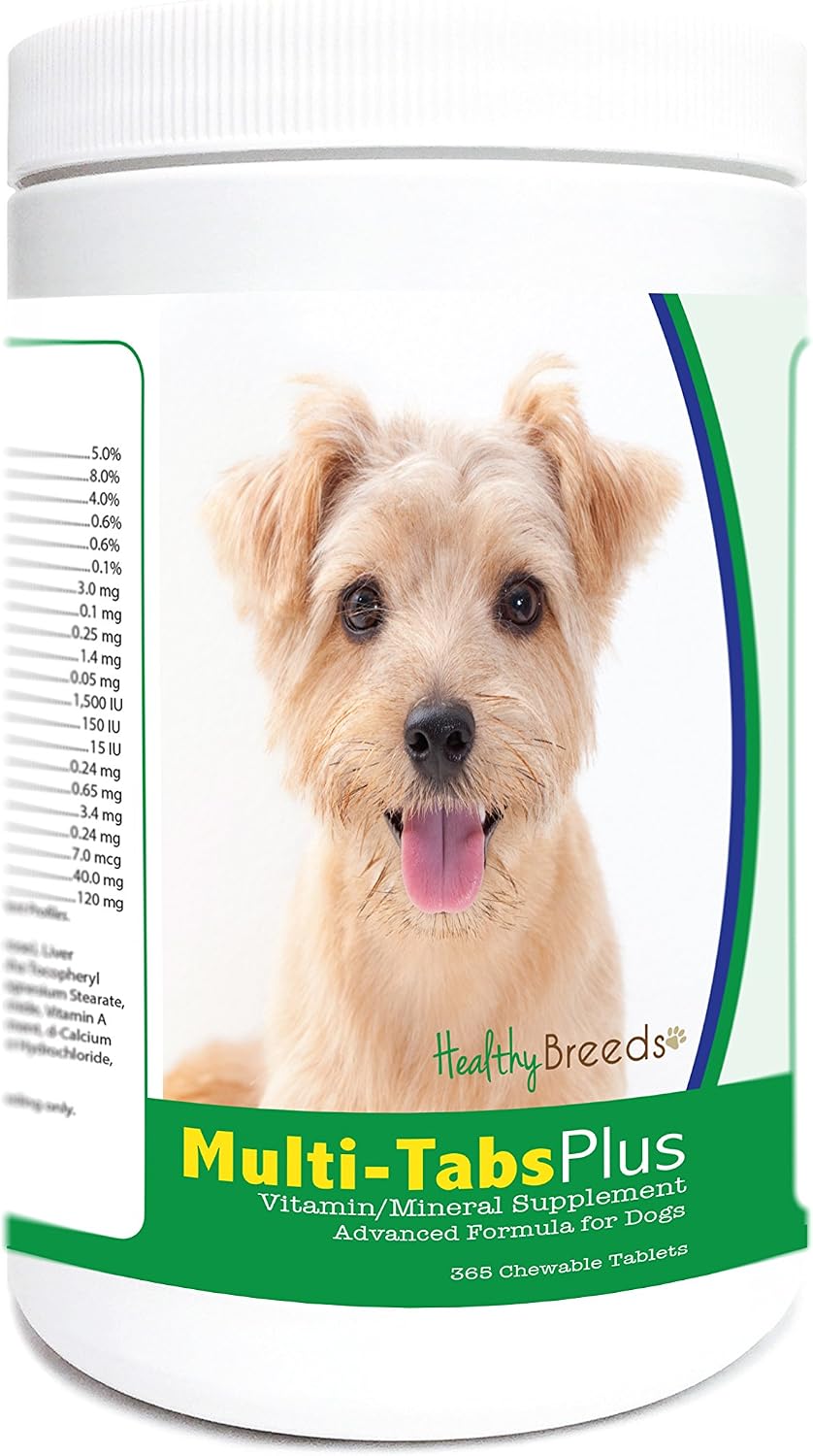 Healthy Breeds Norfolk Terrier Multi-Tabs Plus Comprimidos Masticables 365 unidades