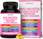 Myo-Inositol & D-Chiro Inositol - 40:1 Ratio - 90 Cápsulas | Dorado Nutrition
