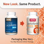 Jarrow Formulas Lactoferrina 250 mg - 60 Cápsulas