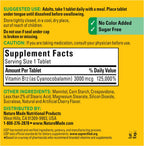 Vitamina B12 3000 mcg Sublingual – Nature Made – Comprimidos de Disolución Rápida sin Azúcar (40 Unidades)