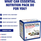 Paquetes Multivitamínicos Todo en Uno para Mujeres y Hombres Mayores de 50 - Omega 3, Magnesio, Vitamina D3 y Bioflavonoides Cítricos - 30 Sobres