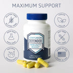 Defender Immunity Boost - 5-en-1 con Quercetina, Zinc, Vitamina D, Vitamina C y Cobre, 60 Cápsulas