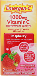 Alacer Emergen-C Raspberry - 30 efervescent sachets