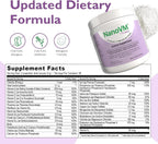 NanoVM 1-3 Años - Multivitamínico Infantil Sin Alérgenos, Polvo sin Sabor, 275g