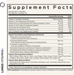 Codeage Lung Vitamins - Complejo de Vitaminas y Minerales con Hongos y Hierbas, 90 Cápsulas