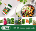 DEVA Tuba Prime Multivitamínico Vegano de Alta Potencia sin Hierro - 90 Comprimidos (2 Paquetes)