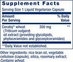 Life Extension Ceramidas Restauradoras de la Piel - Extracto de Aceite de Trigo - 30 Cápsulas Vegetarianas