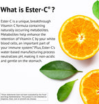 American Health Ester-C 500 mg con Bioflavonoides de Cítricos - 120 Cápsulas Vegetarianas