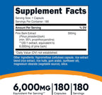 Nutricost Extracto de Corteza de Pino, 300mg, 180 Cápsulas