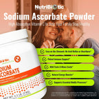 NutriBiotic - Sodium Ascorbate Vitamin C Powder, 2.2 Lb (1 kg)