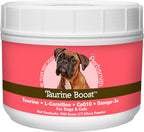 Herbsmith Taurine Boost - Suplemento de taurina para perros y gatos con CoQ10 y L-carnitina - 500 g