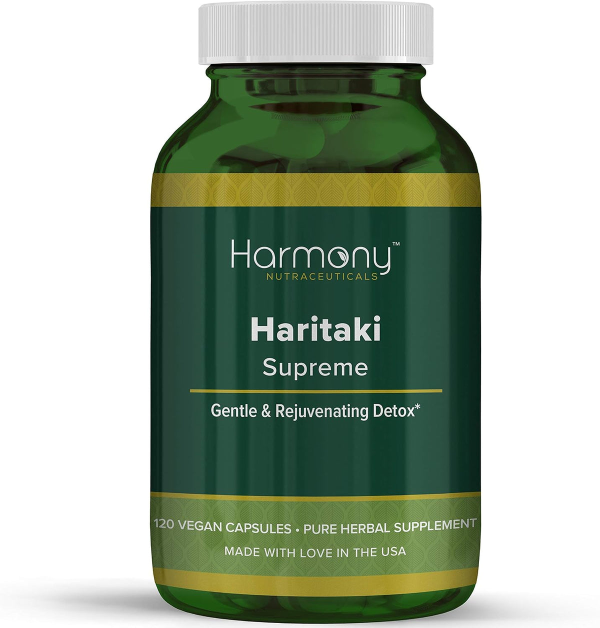 Haritaki Supreme - 120 Cápsulas Veganas - Alta Potencia - Harmony Nutraceuticals – Image 1
