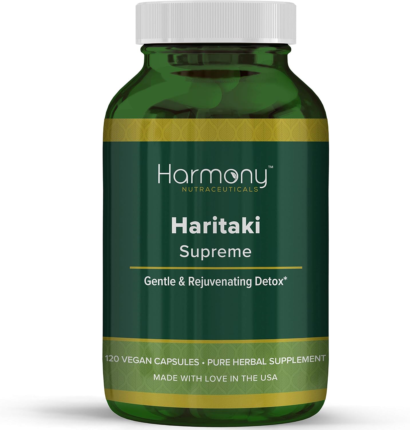 Haritaki Supreme - 120 Cápsulas Veganas - Alta Potencia - Harmony Nutraceuticals