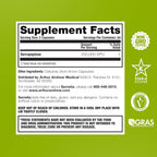 Arthur Andrew Medical Serretia - Serrapeptase for Muscle and Sinus Support, 180 Capsules