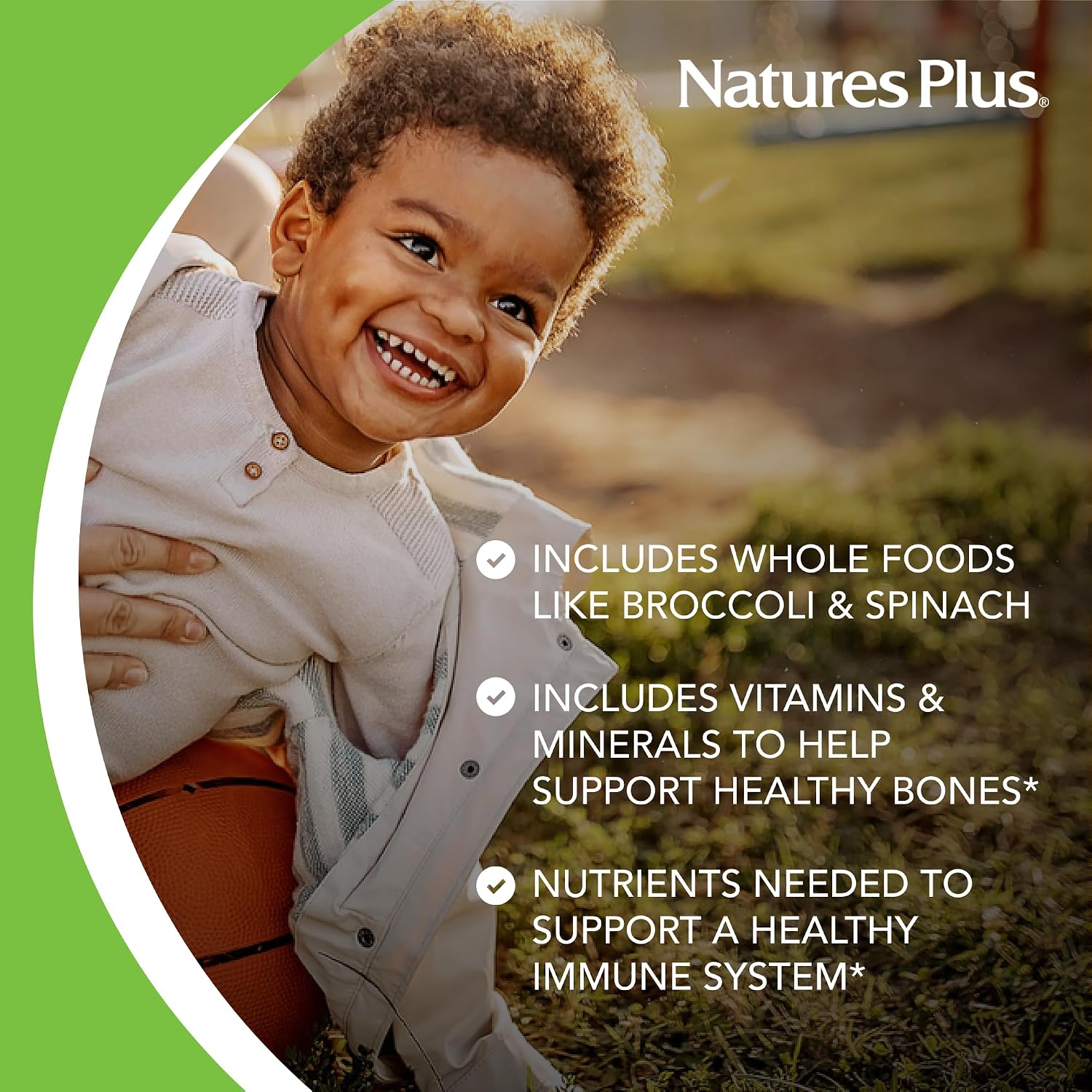 NaturesPlus Animal Parade Multivitamínico Masticable para Niños - Sabor Uva - 180 Comprimidos (Pack de 2)