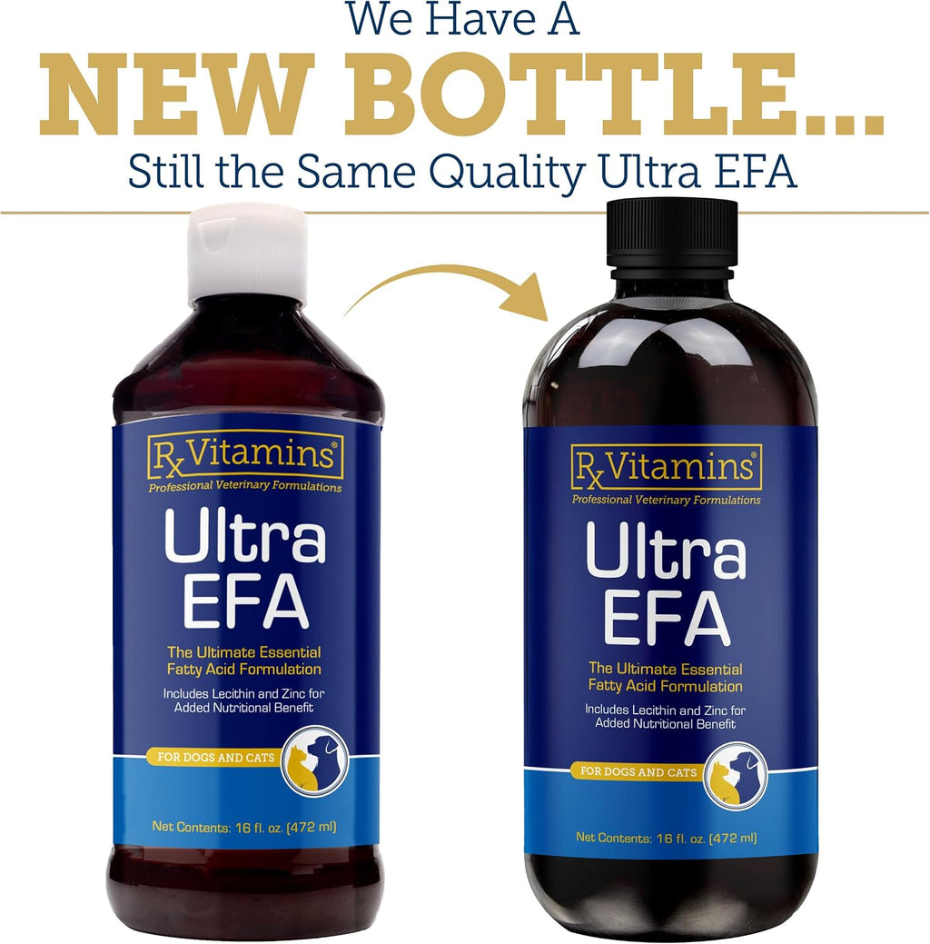 Rx Vitamins Ultra EFA Omega 3 Fish Oil for Dogs & Cats - 473 ml