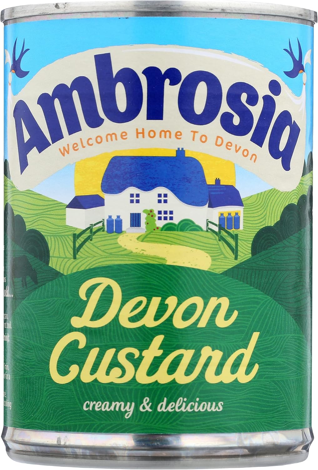 Ambrosia Custard Devon, lata de 14.1 onzas