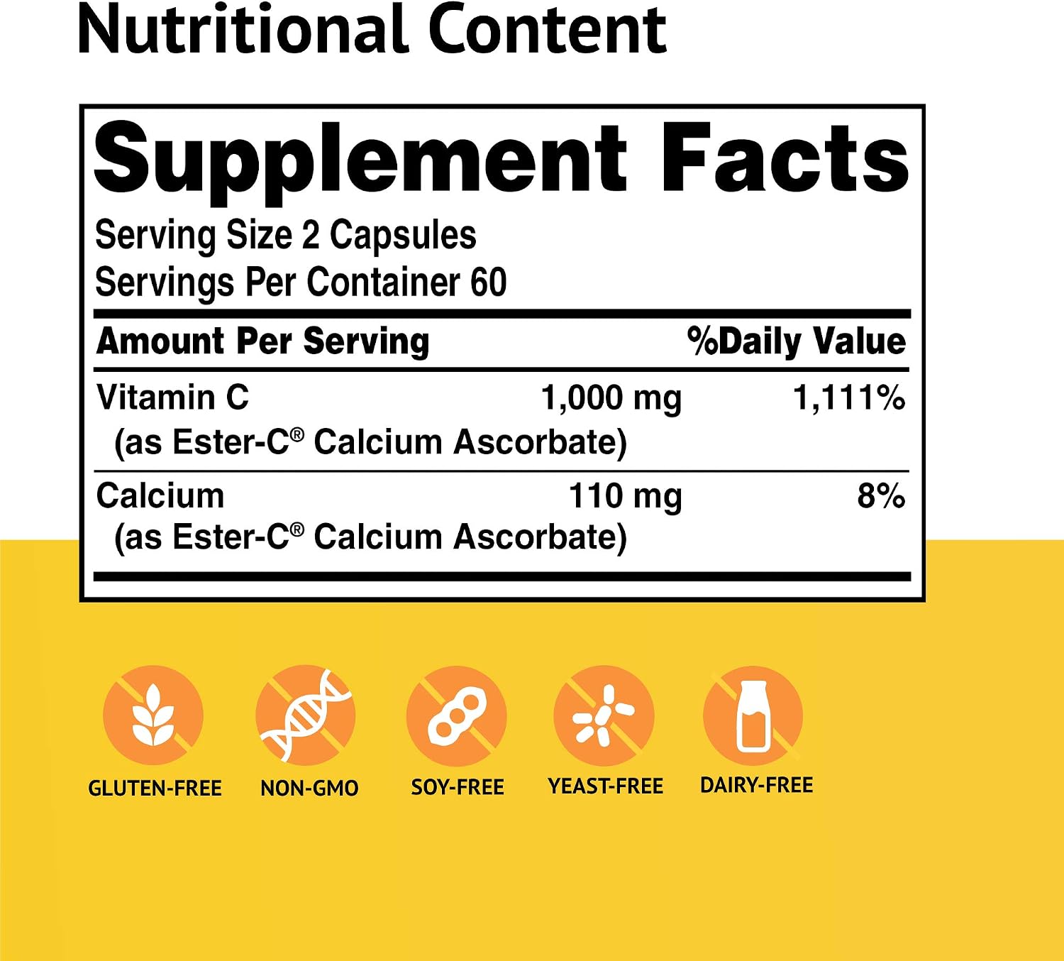 Ester-C 500 mg - 120 Cápsulas - American Health